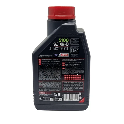 Aceite Motul 10W40 5100