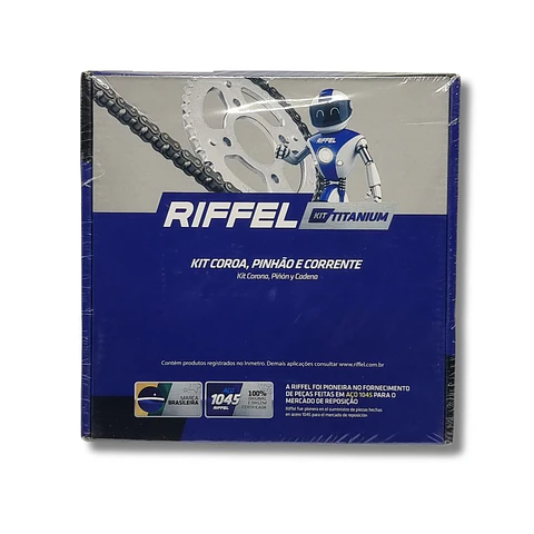 Kit transmisión Riffel Titanium | Suzuki EN 125 45T/14Z