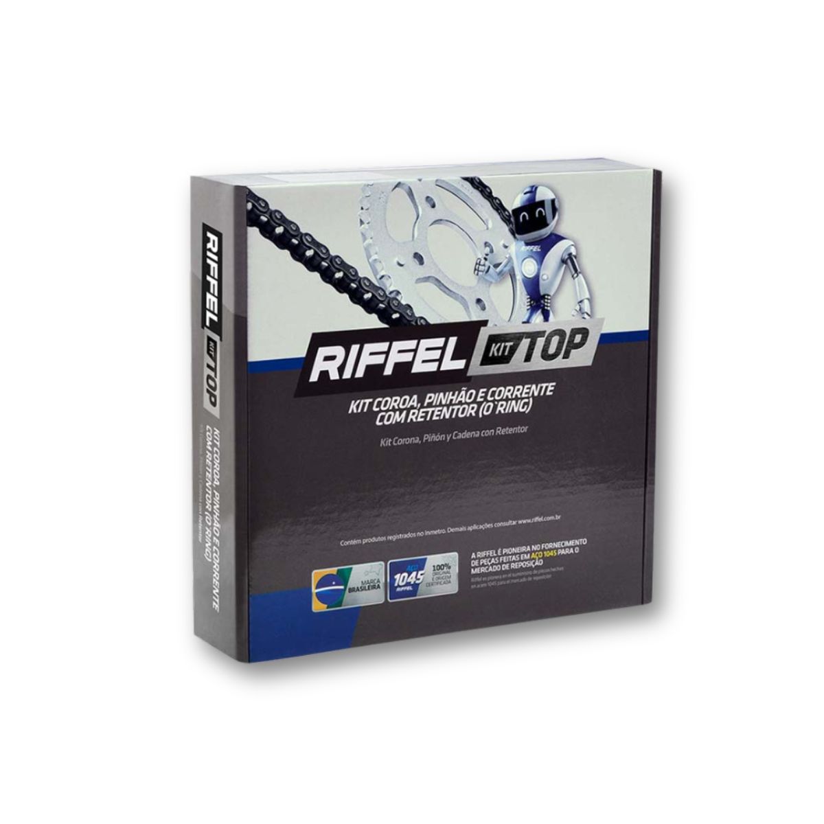 Kit transmisión Riffel Top | Yamaha YZF R15 V3/V4 47T/14Z 1