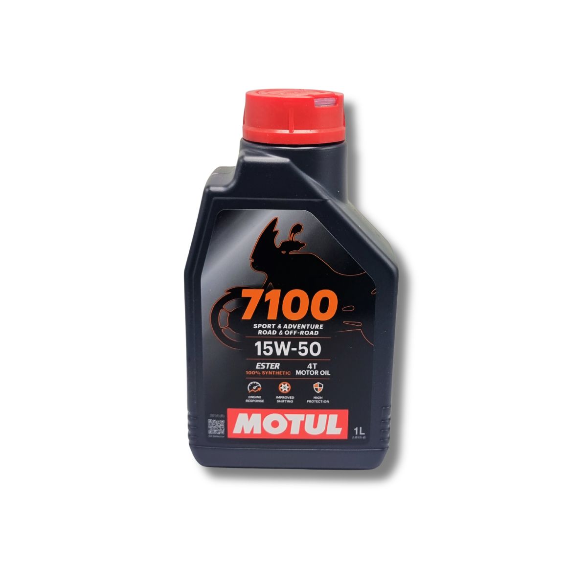 Aceite de motor Motul para moto 4T 15W50 7100 1L  1