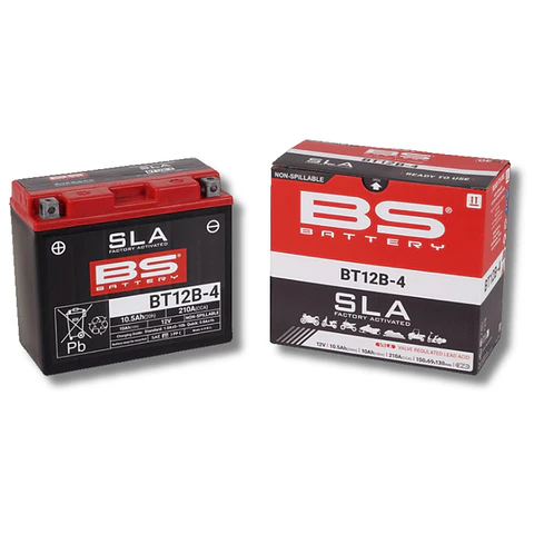 Batería para moto Bs Battery BT12B-4 SLA AGM (YT12B-BS) 