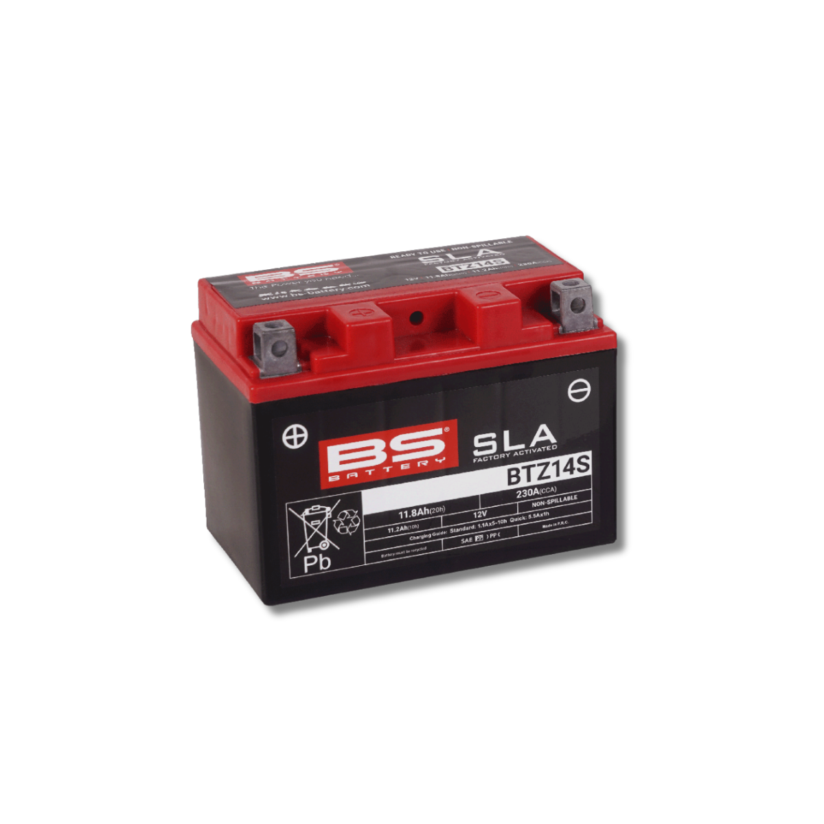  Batería BS Battery BTZ14S SLA (YTZ14S)  1