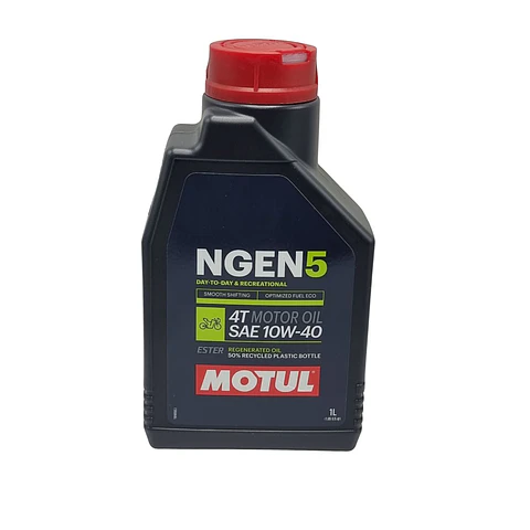 Aceite de motor Motul para moto 4T 10W40 Ngen 1L 