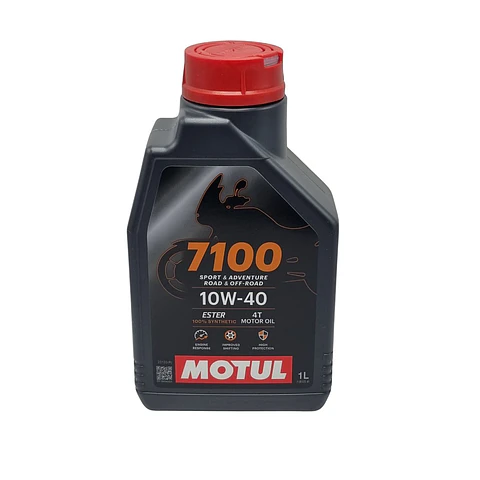 Aceite de motor Motul para moto 4T 10W40 7100 1L 