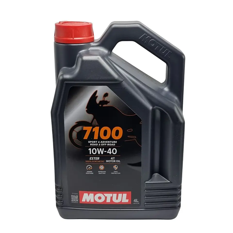 Aceite de motor Motul para moto 4T 10W40 7100 4L  1