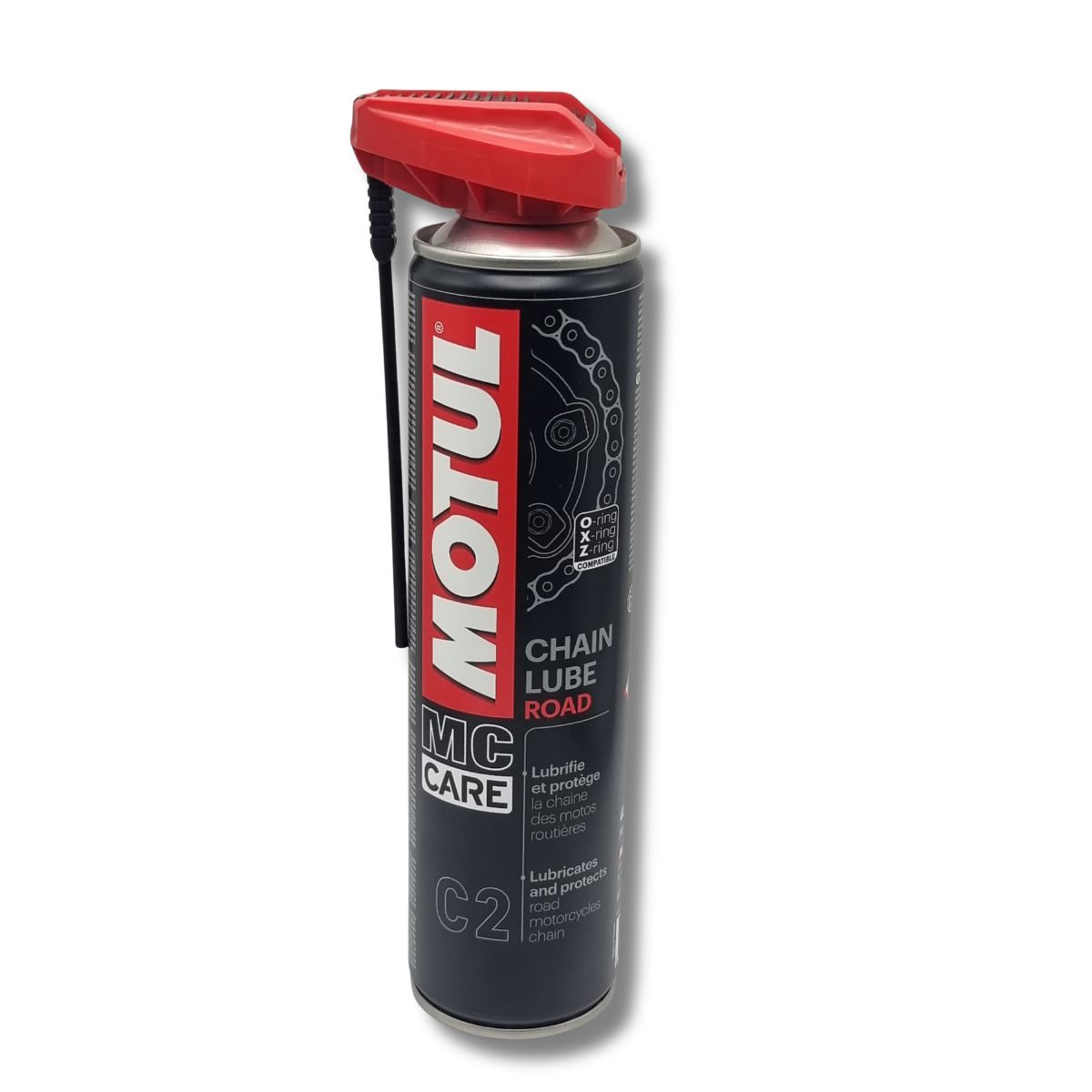 Kit de Limpieza y Lubricación de Transmisión (Limpiador C1 + Lubricante C2 + Cepillo) Motocicleta 3