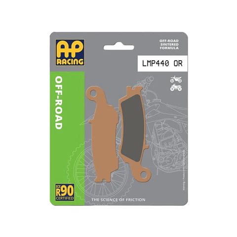 Pastilla de freno Delantera / Trasera Ap Racing LMP440OR Sinterizada para moto Off-Road