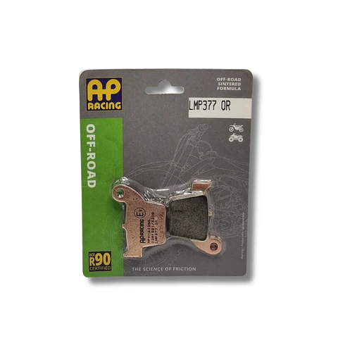 Pastilla de freno Delantera / Trasera Ap Racing LMP377OR Sinterizada para moto Off-Road