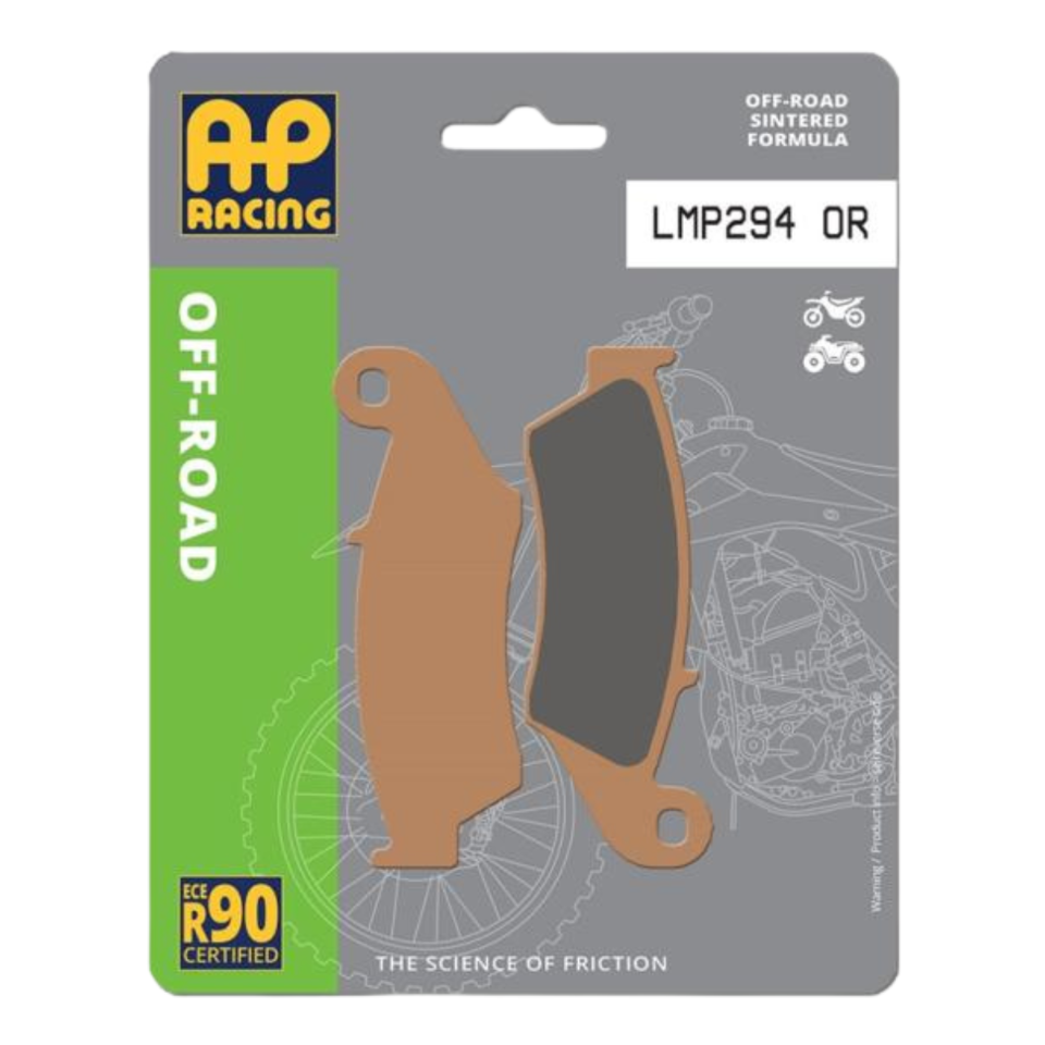 Pastilla de freno Delantera / Trasera Ap Racing LMP294OR Sinterizada para moto Off-Road 2