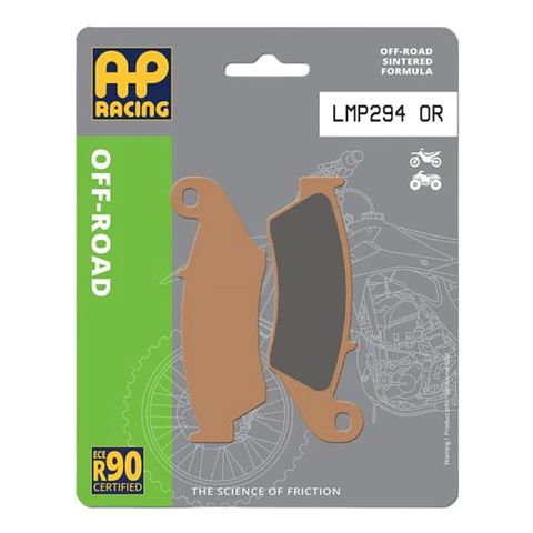 Pastilla de freno Delantera / Trasera Ap Racing LMP294OR Sinterizada para moto Off-Road