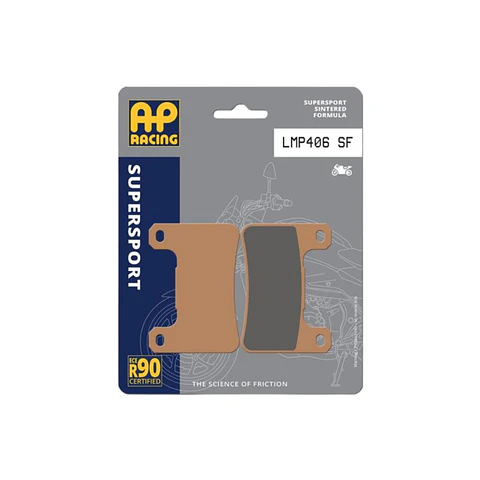 Pastilla de freno delantera AP Racing LMP406SF Sinterizada para moto