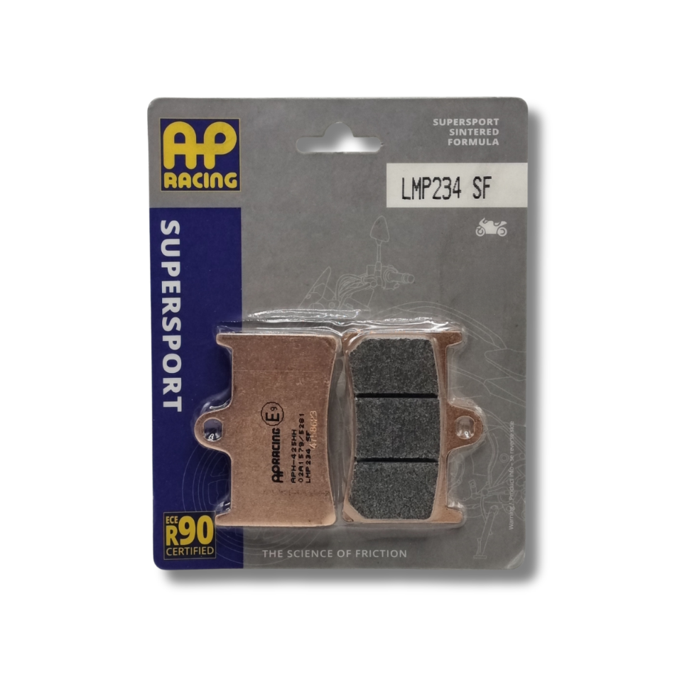 Pastilla de freno delantera AP Racing LMP234SF Sinterizada para moto 1