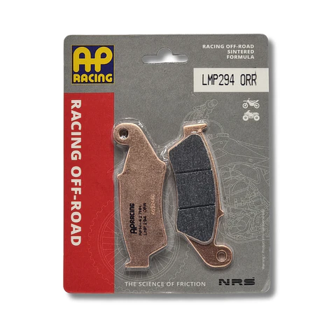 Pastilla de freno Delantera / Trasera AP Racing LMP2940RR Sinterizada para moto Off-Road