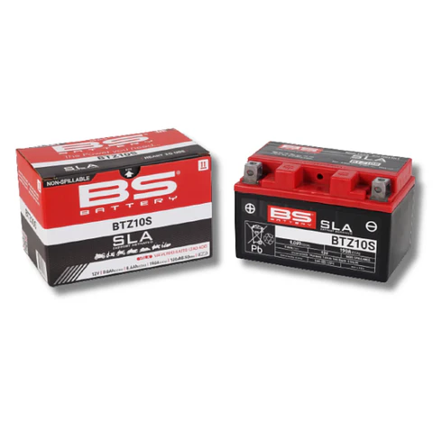 Batería Moto Bs Battery BTZ10S SLA AGM (Equivalente YTZ10S) 12V 8.6Ah