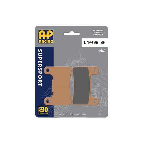 Pastilla de freno delantera AP Racing LMP406SF Sinterizada para moto