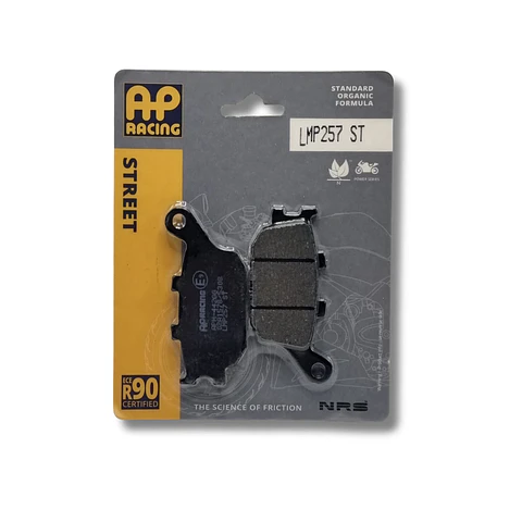 Pastilla de freno delantera / trasera Ap Racing LMP257ST Organica para moto
