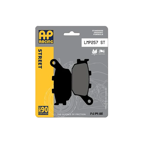 Pastilla de freno delantera / trasera Ap Racing LMP257ST Organica para moto