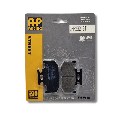 Pastilla de freno Delantera / Trasera AP Racing LMP232ST Organica para moto