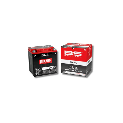 Batería Moto Bs Battery BIX30L SLA AGM (Equivalente YIX30L) 12V 30Ah