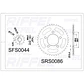 Kit transmisión Riffel Titanium Euromot Vintage 150 42T/15Z (Cadena 428H-120L) - Miniatura 2