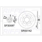 Kit transmisión Riffel Titanium Bajaj Pulsar NS 200FI 39T/14Z (Cadena 520H-108L) - Miniatura 2