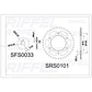 Kit transmisión Riffel Titanium Yamaha FZ 16 / FZ 2.0 40T/14Z (Cadena 428h-128L Dorada) - Miniatura 2