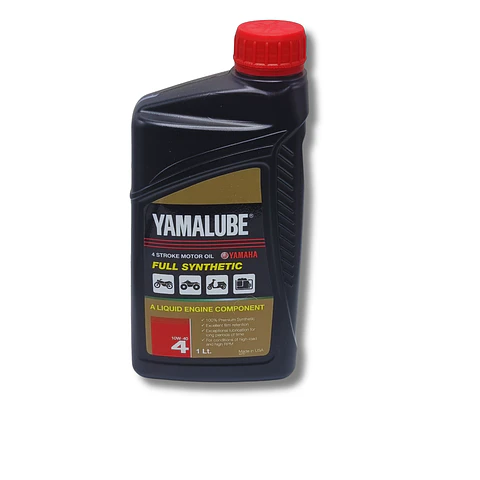 Aceite de motor Yamalube para moto 4T 10W40 Full sintético 1L  