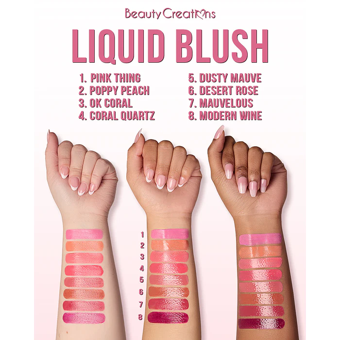 RUBOR LÍQUIDO - BEAUTY CREATIONS  4