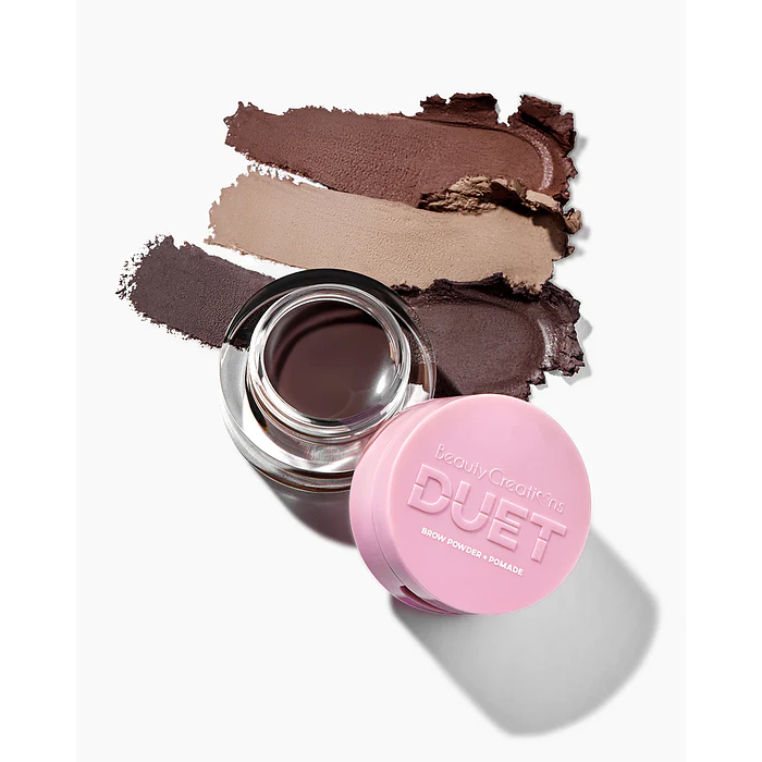 DUET - SOMBRA PARA CEJAS + POMADA - BEAUTY CREATIONS 1