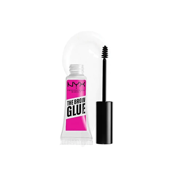 NYX Pro Makeup The Brow Glue Fijador Instantáneo de Cejas 01 Transparent 