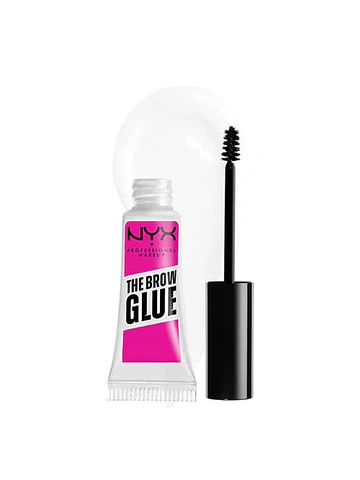 NYX Pro Makeup The Brow Glue Fijador Instantáneo de Cejas 01 Transparent 