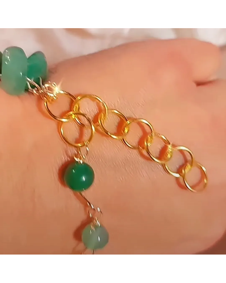 Pulsera perla jade