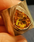 Anillo Sol Eterno Citrino 