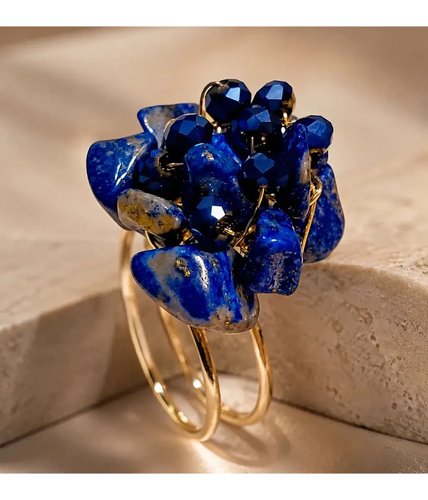 Anillo Lapislázuli 