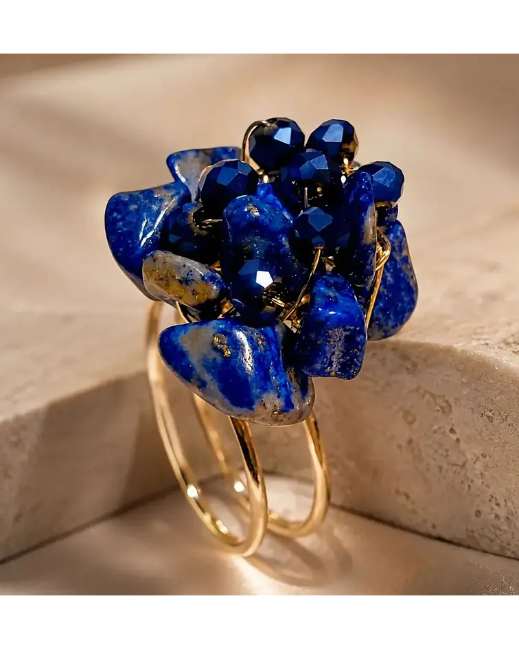 Anillo Lapislázuli 