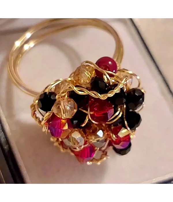 Anillo Turmalina Purpura 