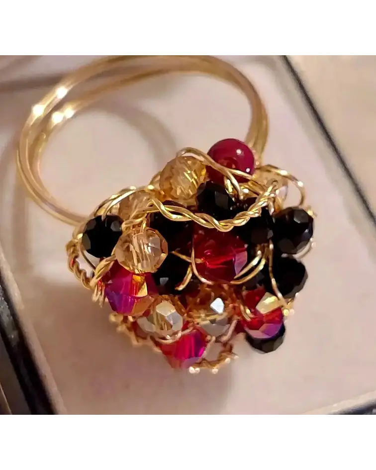 Anillo Turmalina Purpura 