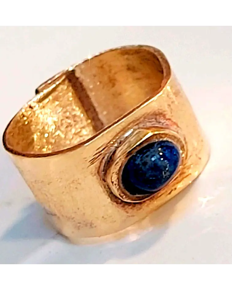 Anillo Lapislázuli 