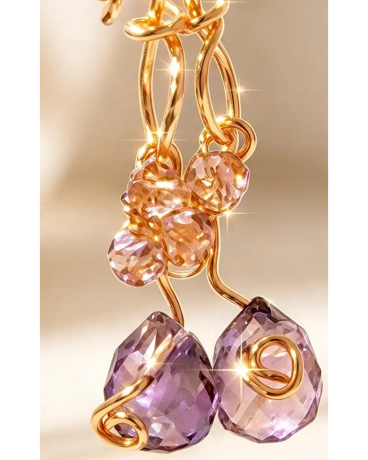 Aros Cristal Swarovski 