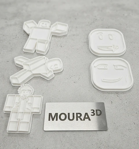 Placas de Pintura Roblox em Impressão 3D - Diversão Criativa para Crianças!