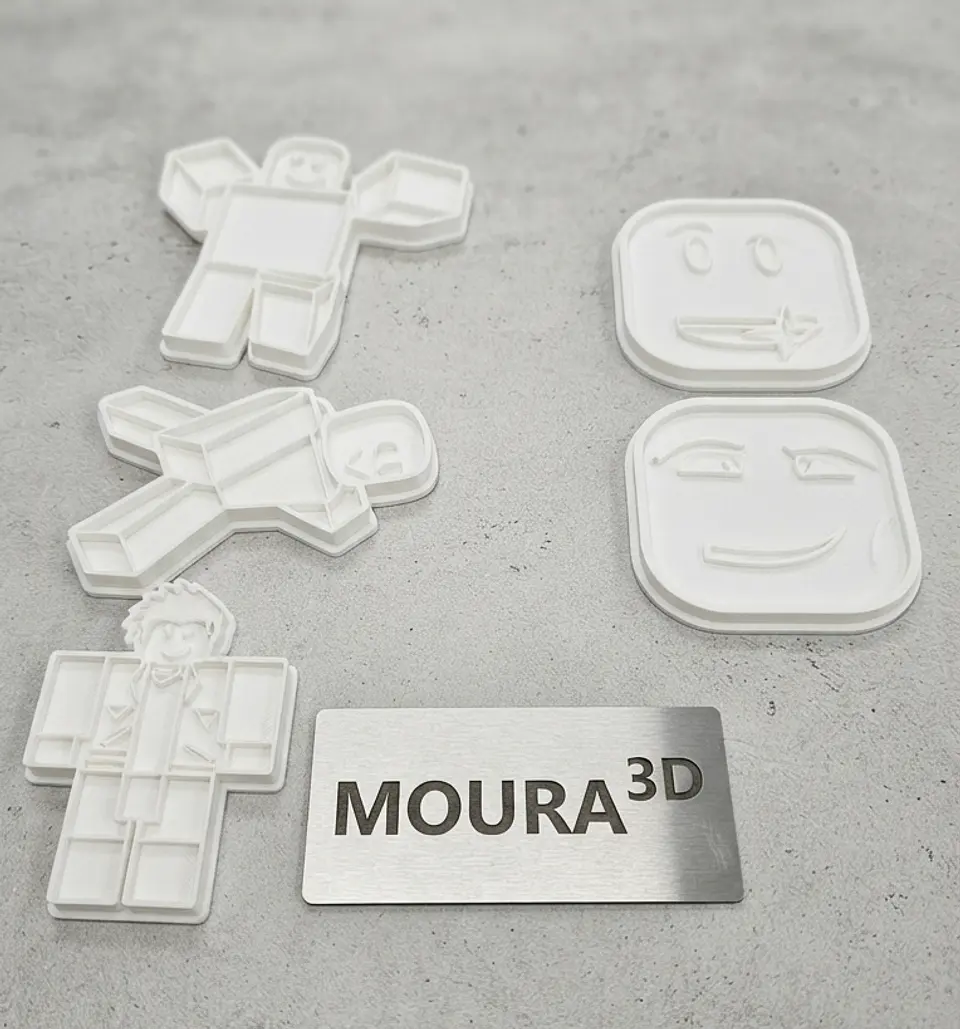 Placas de Pintura Roblox em Impressão 3D - Diversão Criativa para Crianças! 1
