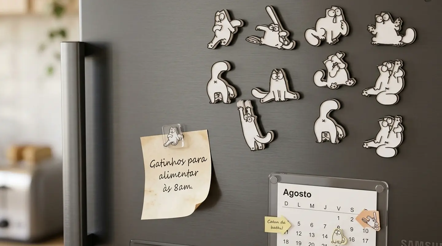 Coleção de Gatinhos Divertidos 3D  1
