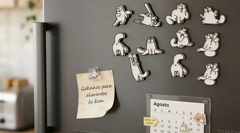 Coleção de Gatinhos Divertidos 3D  1
