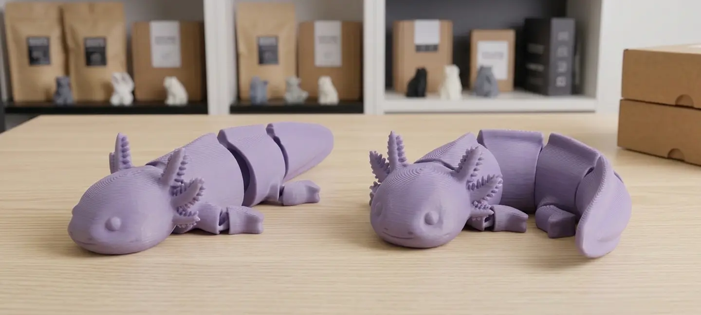 Axolote Articulado 3D  1