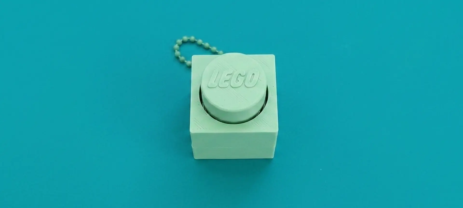 🧱 Clicker Anti-stress Inspirado em Bloco de Construção LEGO 1