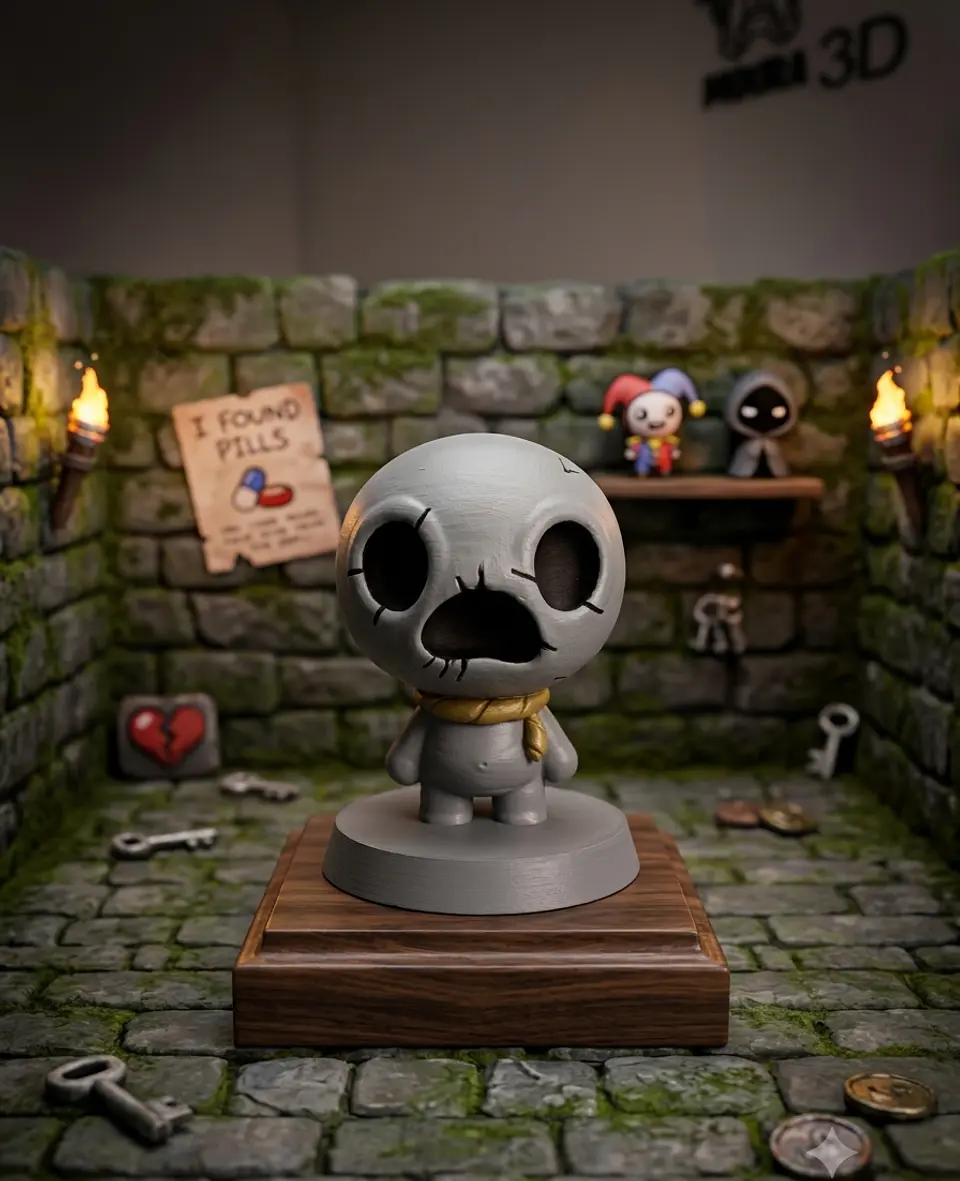 Estatueta Keeper (The Binding of Isaac) - Edição Limitada 1