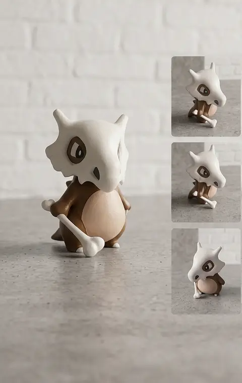 Figura Colecionável Cubone (Impressão 3D