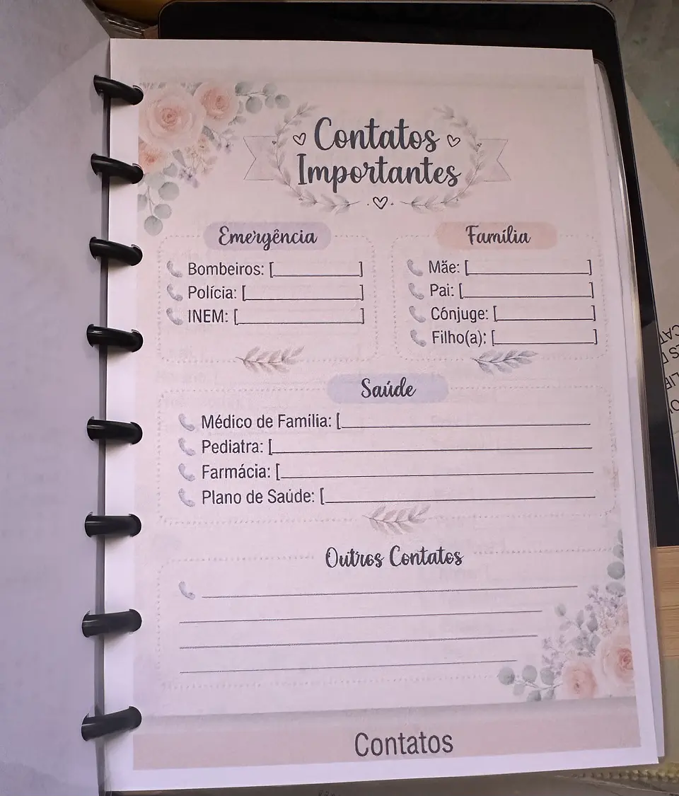💕AGENDA DE UMA MÃE 3