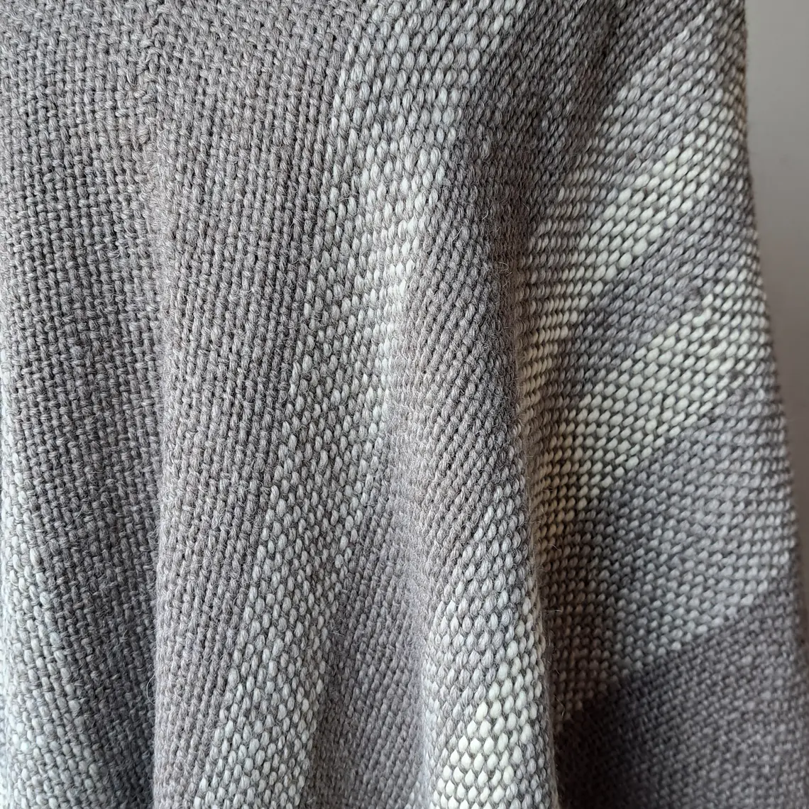 Poncho Lana de Oveja 100% natural 2