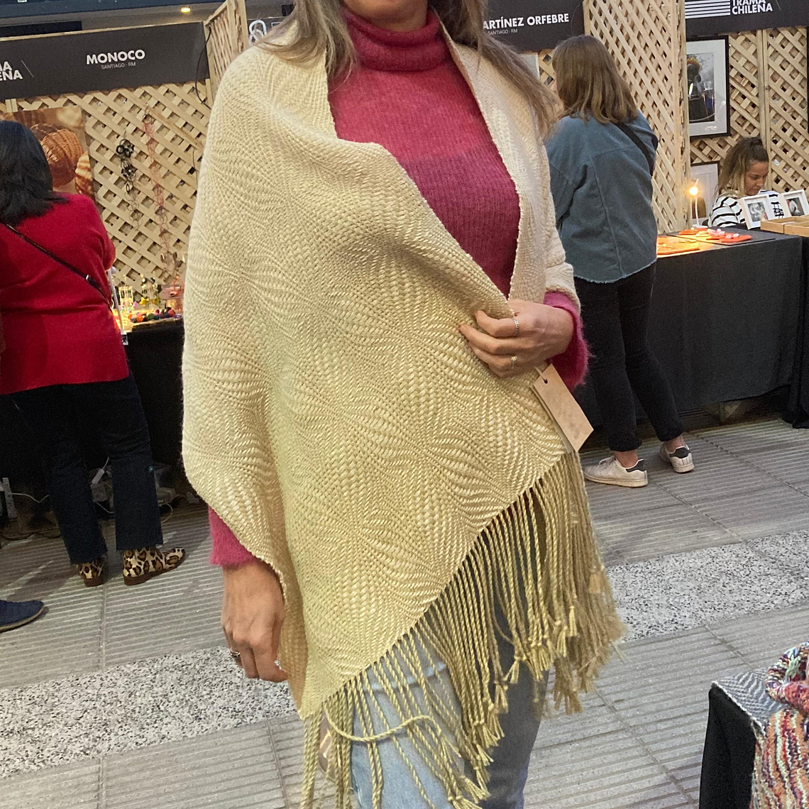 Echarpe Alpaca Teñido Natural 4